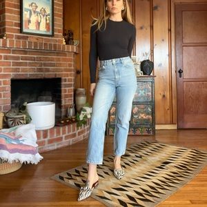 Maje light wash jeans